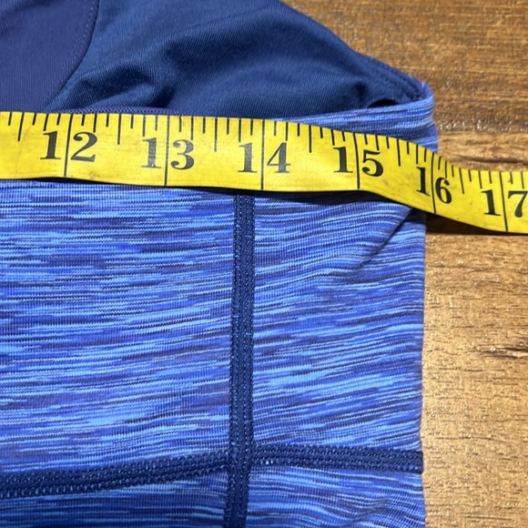 Lululemon Blue & Purple Heathered Support Tank - Picture 6 of 8